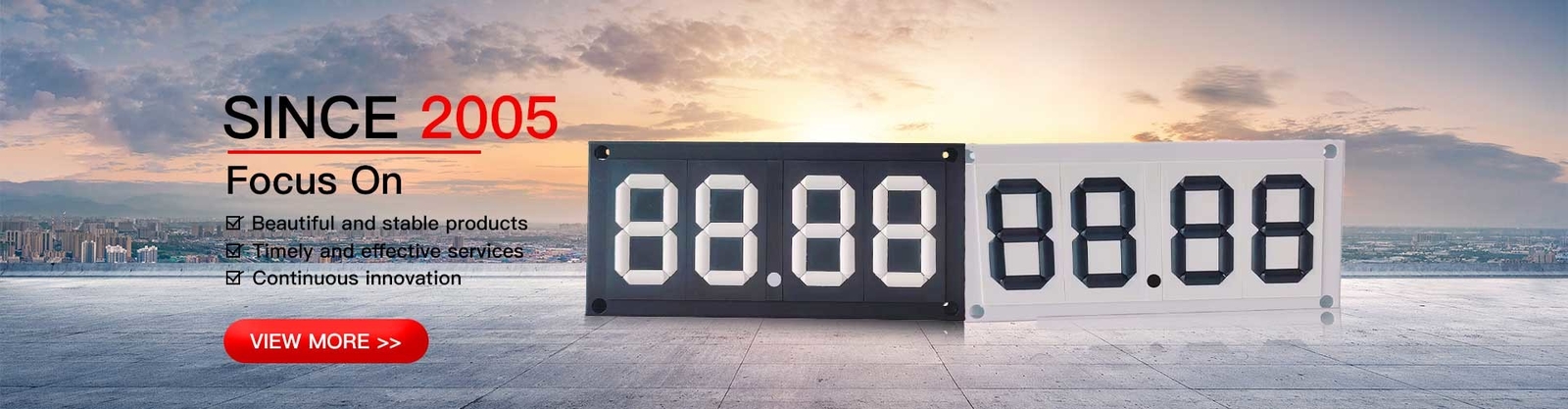 calidad El precio de la gasolina del LED firma al aire libre fábrica