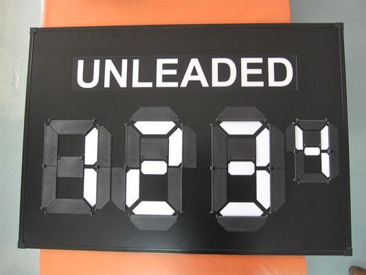 7 Segments Fuel Price Flip Signs Outdoor Waterproof Gas Price Flip Sign