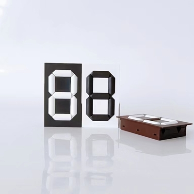 Manual Flip Gas Price Sign Numbers Free Combination ASA Plastic Digital Price Display